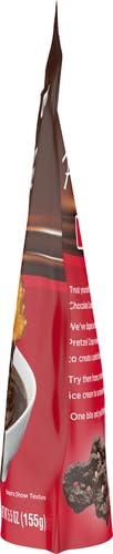  resealable bag of Snack Factory Pretzel Crisps dark chocolate stays fresh.