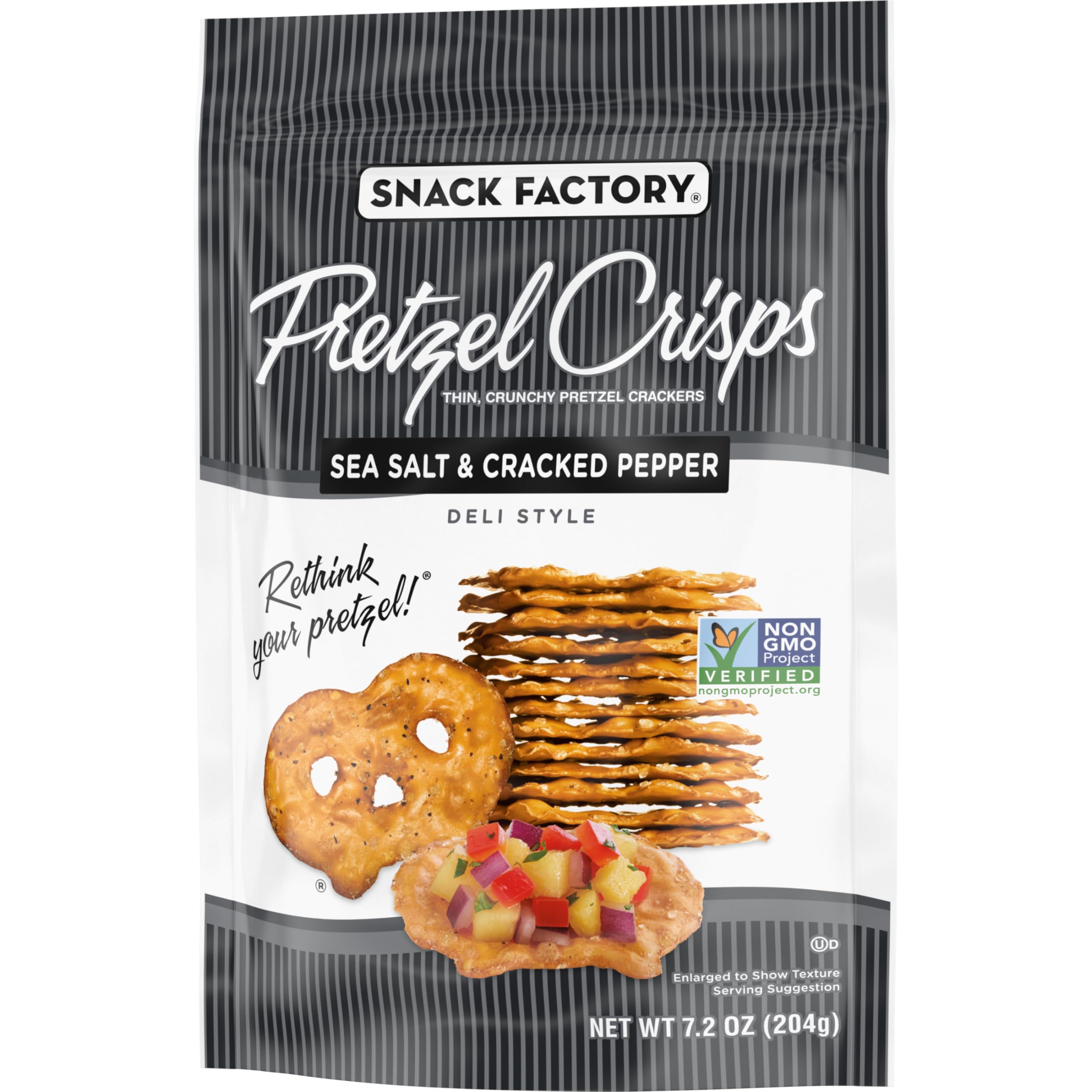 Snack Factory Pretzel Crisps for a quick family snack time.