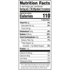 Close-up of Snack Factory gluten free Everything Pretzel Crisps showing sesame and seeds