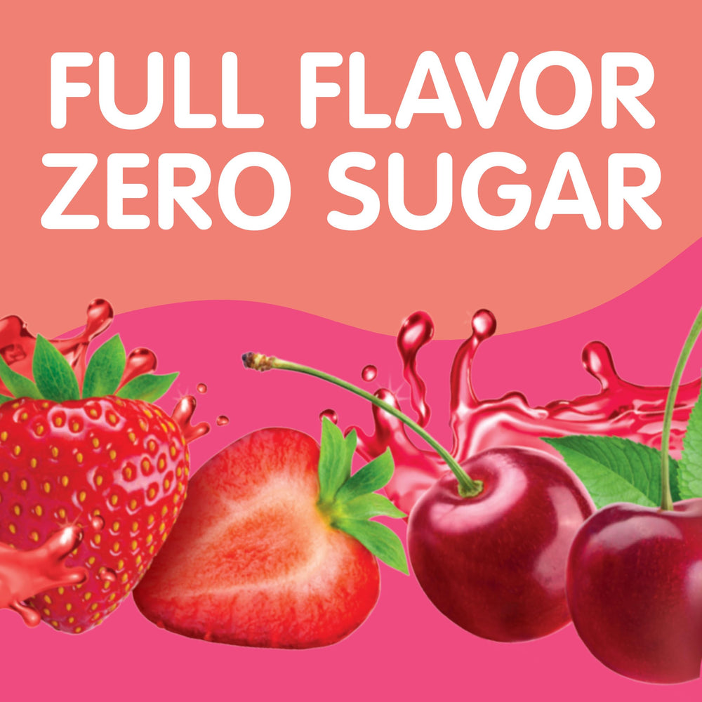 Office scene with Snack Pack Zero Sugar Juicy Gels as a convenient snack