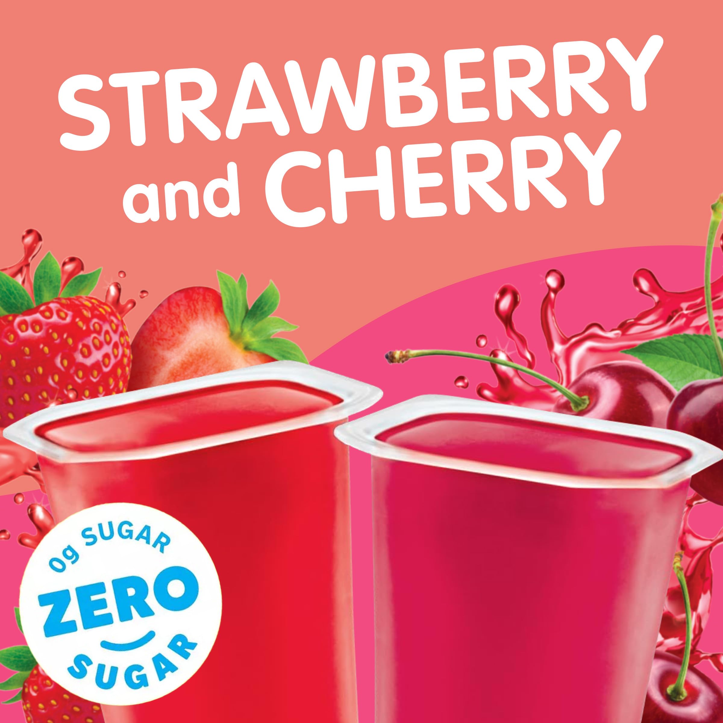 Cherry Juicy Gels visually presented on a plate for a tasty snack option