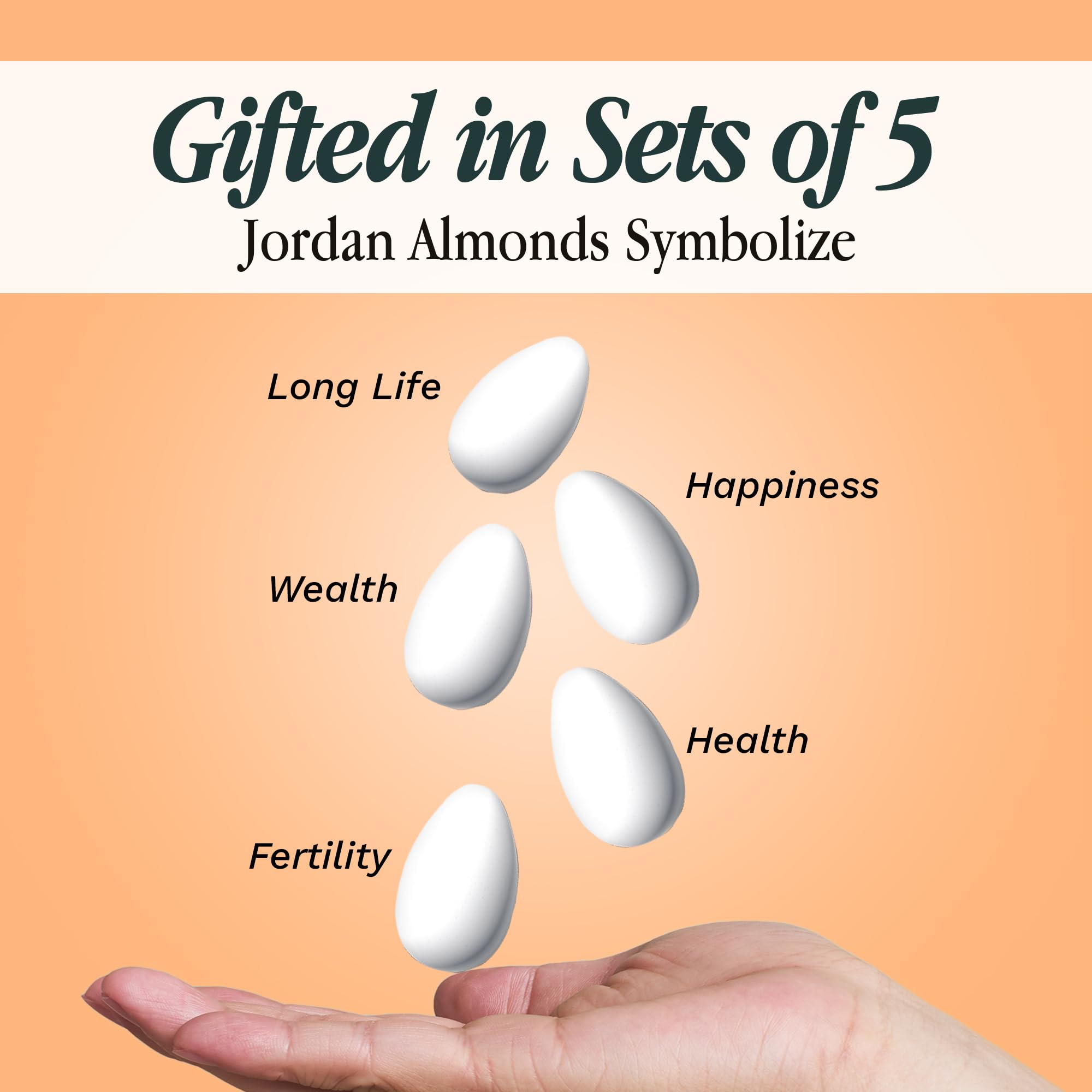 Snackathon Jordan almonds resealable pouch emphasizes freshness and easy sharing.