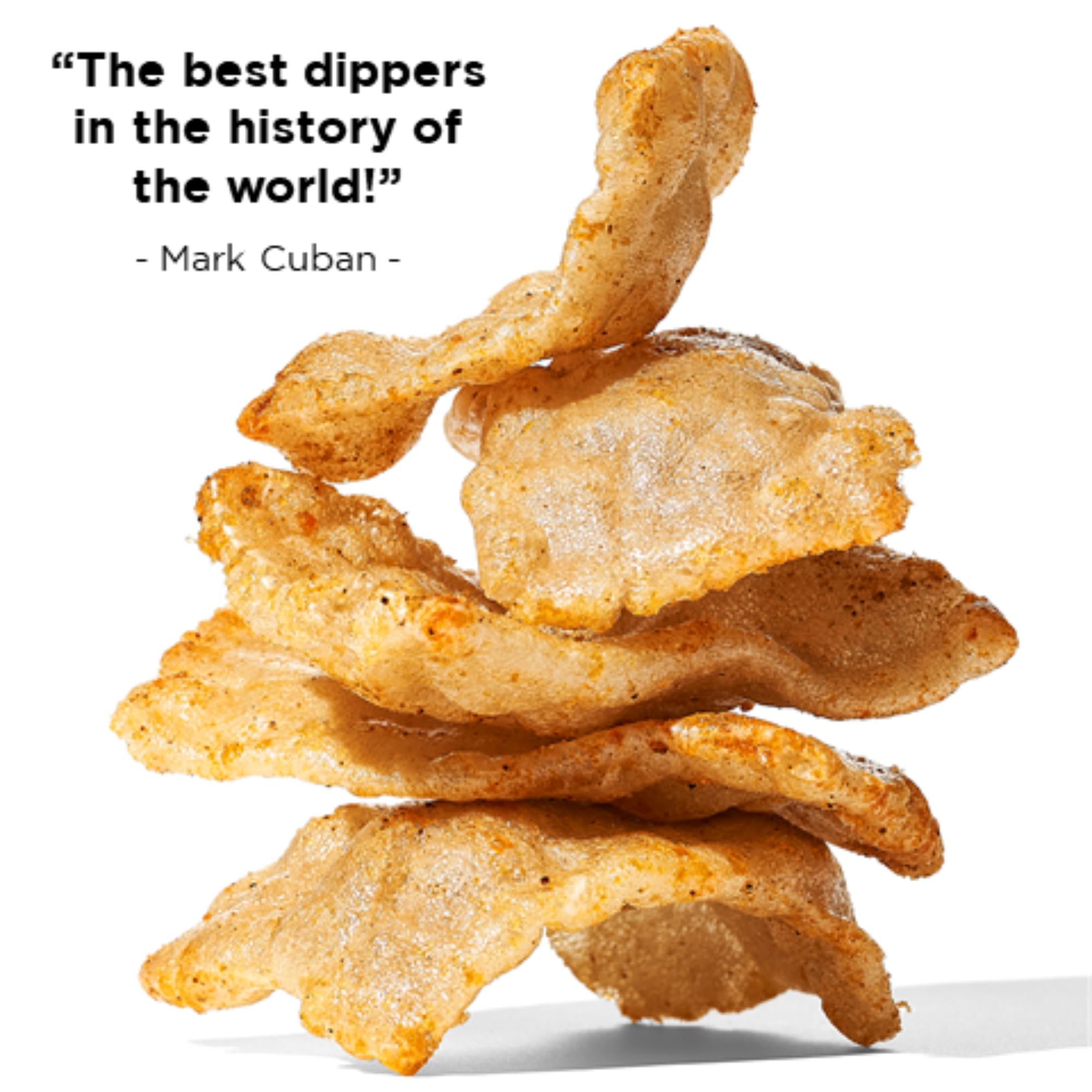 SNACKLINS Nacho Plant Crisps ingredients banner hints at clean formulation