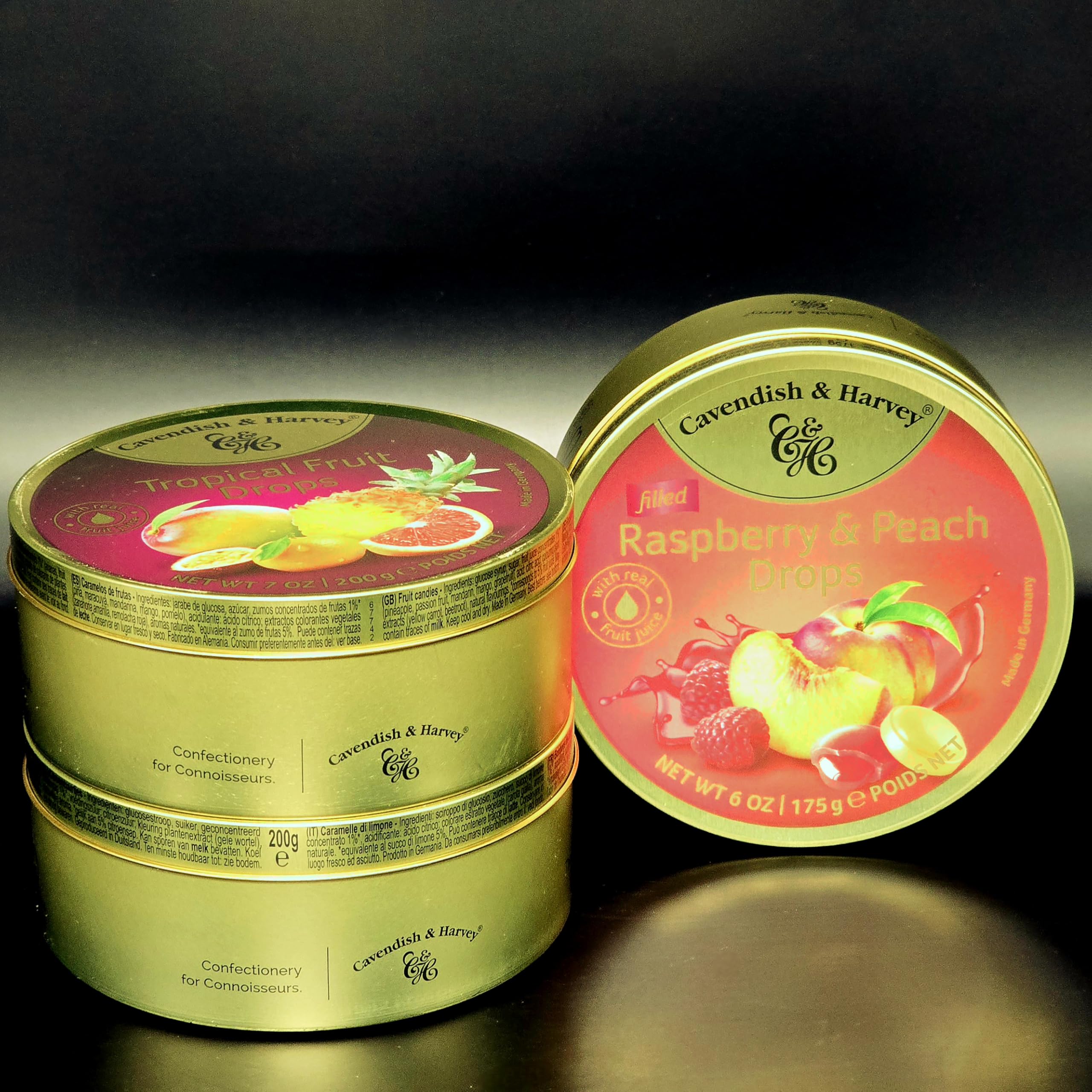 SnackWave Cavendish and Harvey Mixed Fruit drops showcase assorted flavors in a single package.