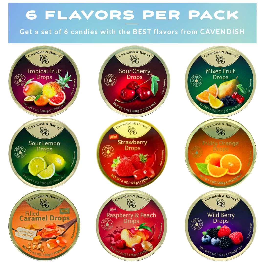 SnackWave Cavendish and Harvey Wild Berry drops in a portable tin for on-the-go snacking.
