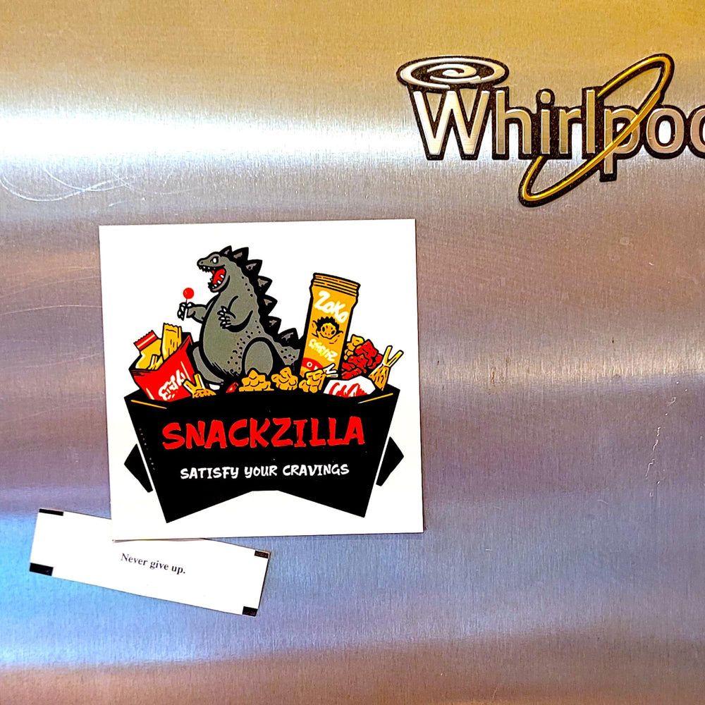 Snackzilla fortune cookies offer a nostalgic nod to shared history.