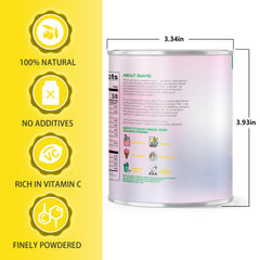 Snafre freeze-dried banana powder closeup preserves color, aroma, and natural sweetness.
