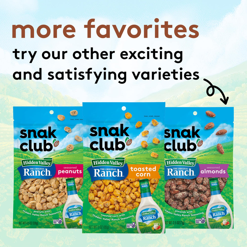 Snak Club Hidden Valley Ranch Crunch Mix ideal for office or road trips