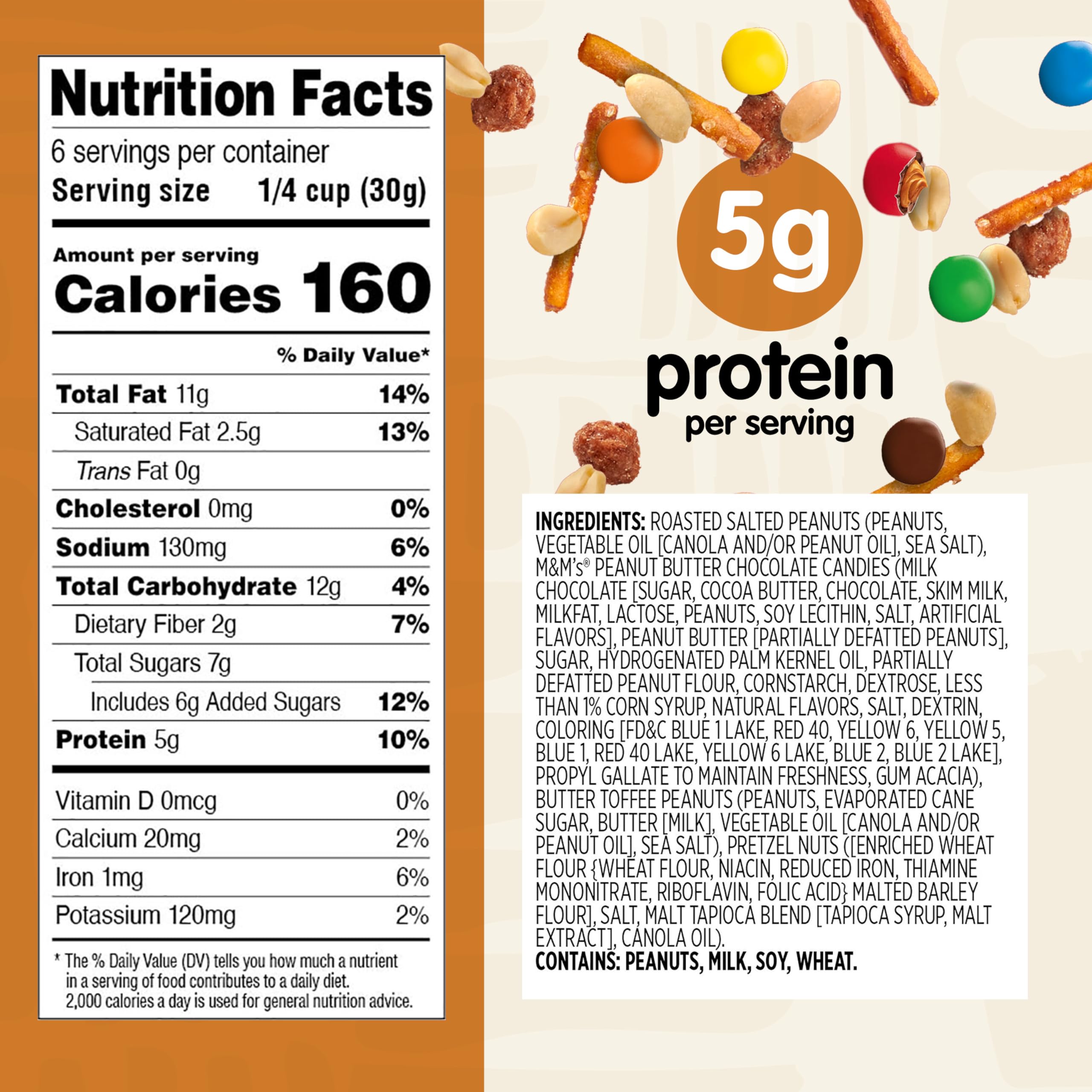 Close-up of Snak Club trail mix ingredients highlighting crunch and flavor.