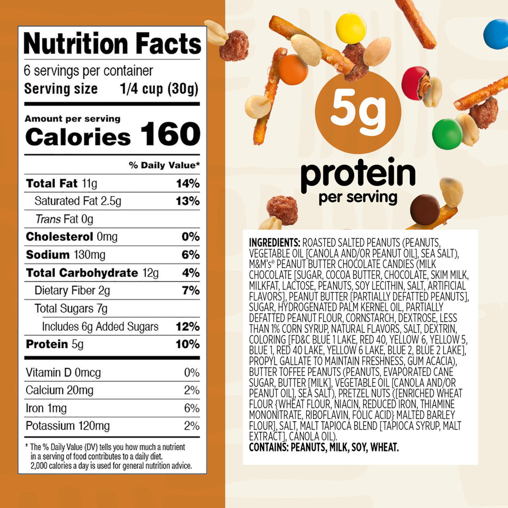 Close-up of Snak Club trail mix ingredients highlighting crunch and flavor.