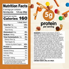 Close-up of Snak Club trail mix ingredients highlighting crunch and flavor.