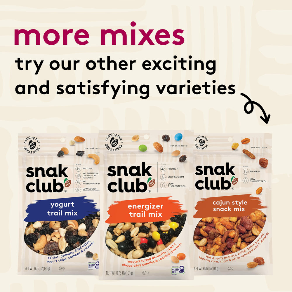 Snak Club roasted almonds featured in the blend