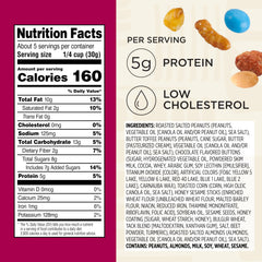 Snak Club trail mix with chocolatey candies for a rich, crunchy treat on the go
