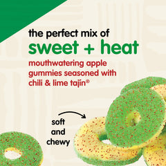 Snak Club Tajin Apple Rings resealable bag keeps gummies fresh