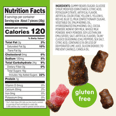 Snak Club Tajín Chocolatey Gummy Bears bag-open showcasing resealable freshness and shareability