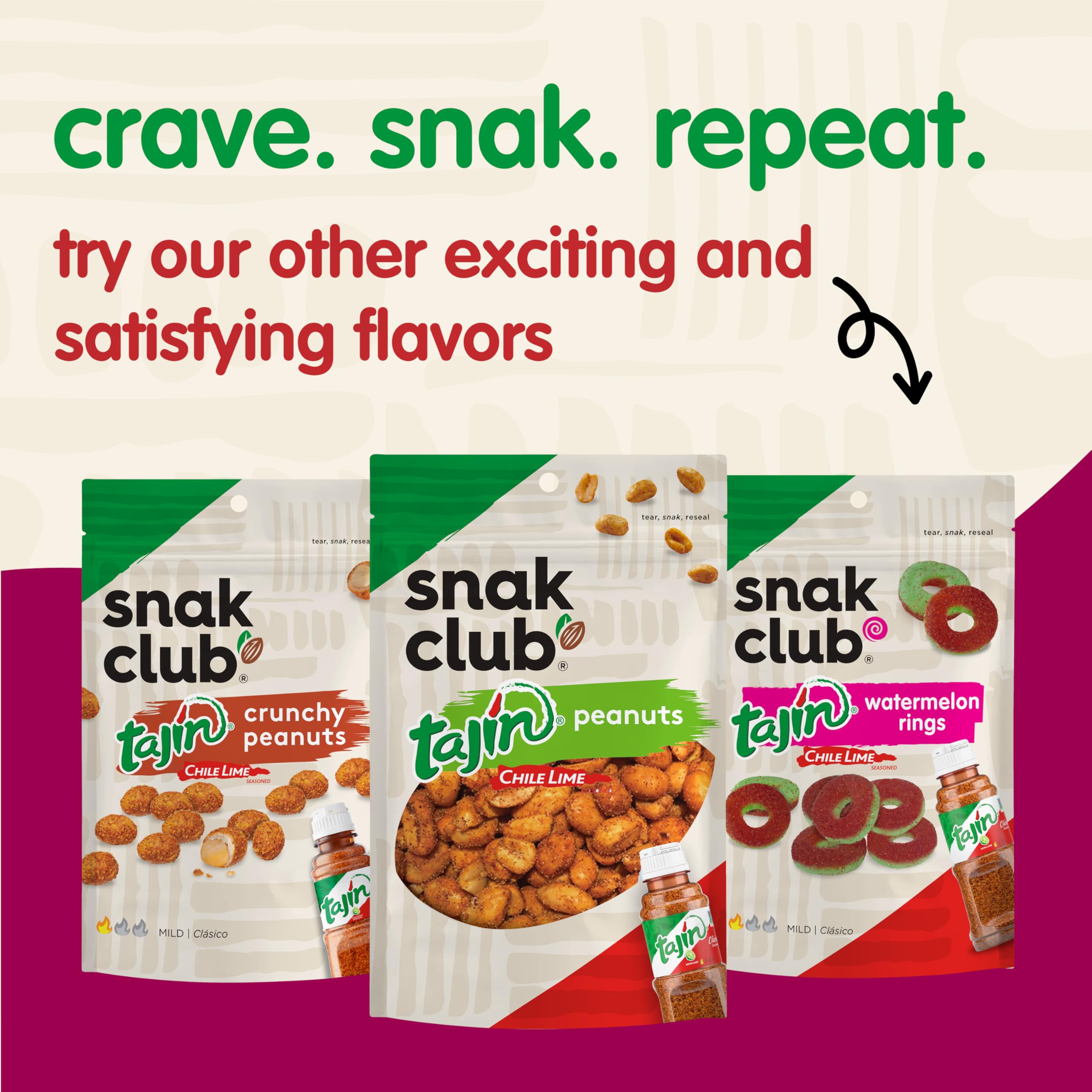 Party-ready platter featuring Snak Club Tajin corn nuggets.
