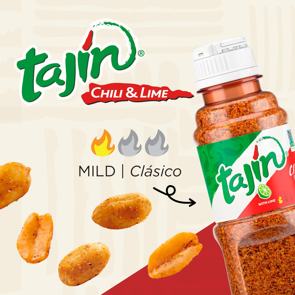 Serving suggestion: Snak Club Tajin Peanuts with 7g protein per serving.