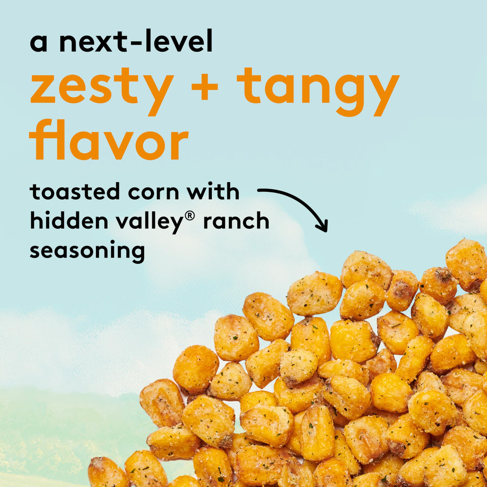 In a serving bowl, bright seasoning dust highlights savory crunch