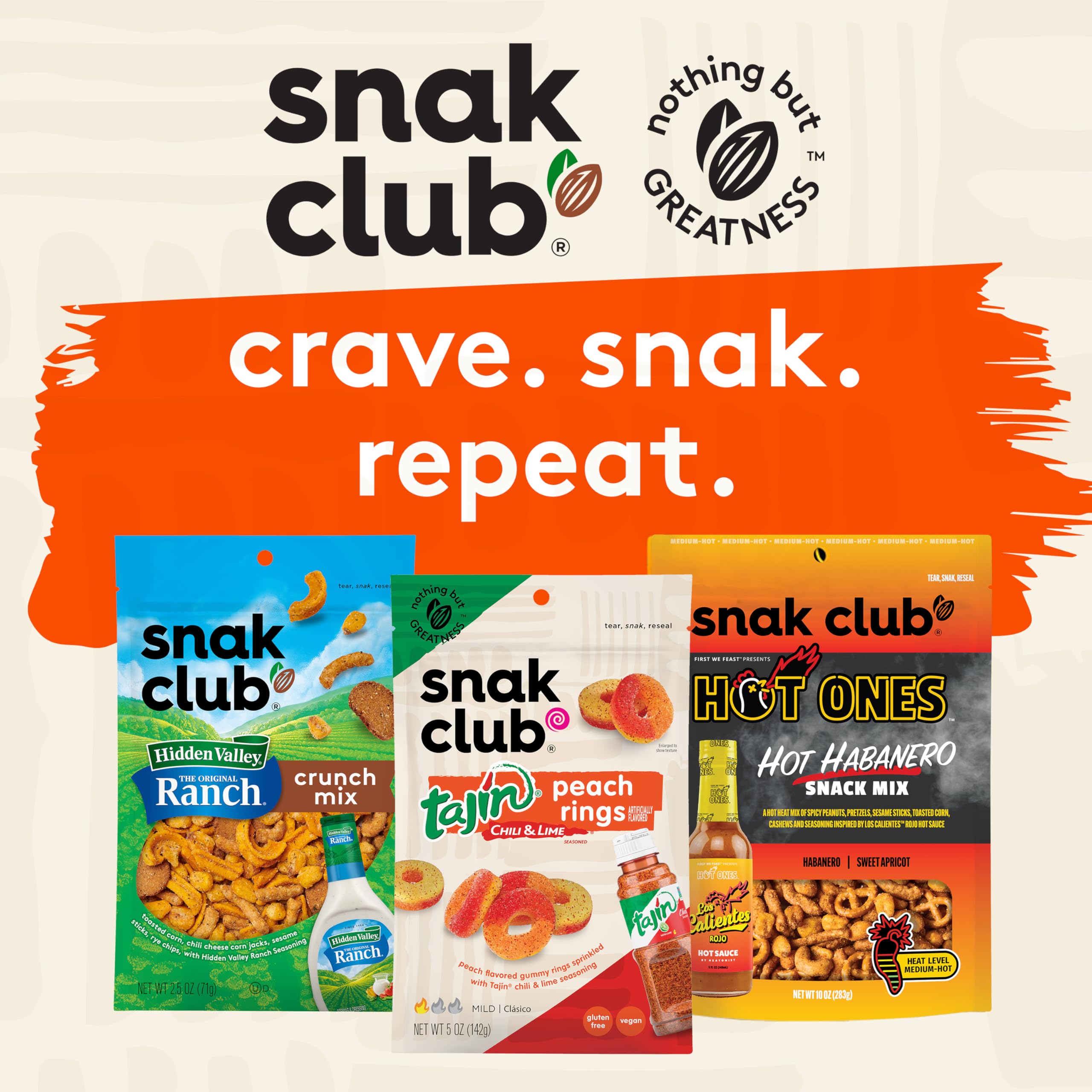 Snak Club Toffee Peanuts resealable bag keeps freshness for longer.