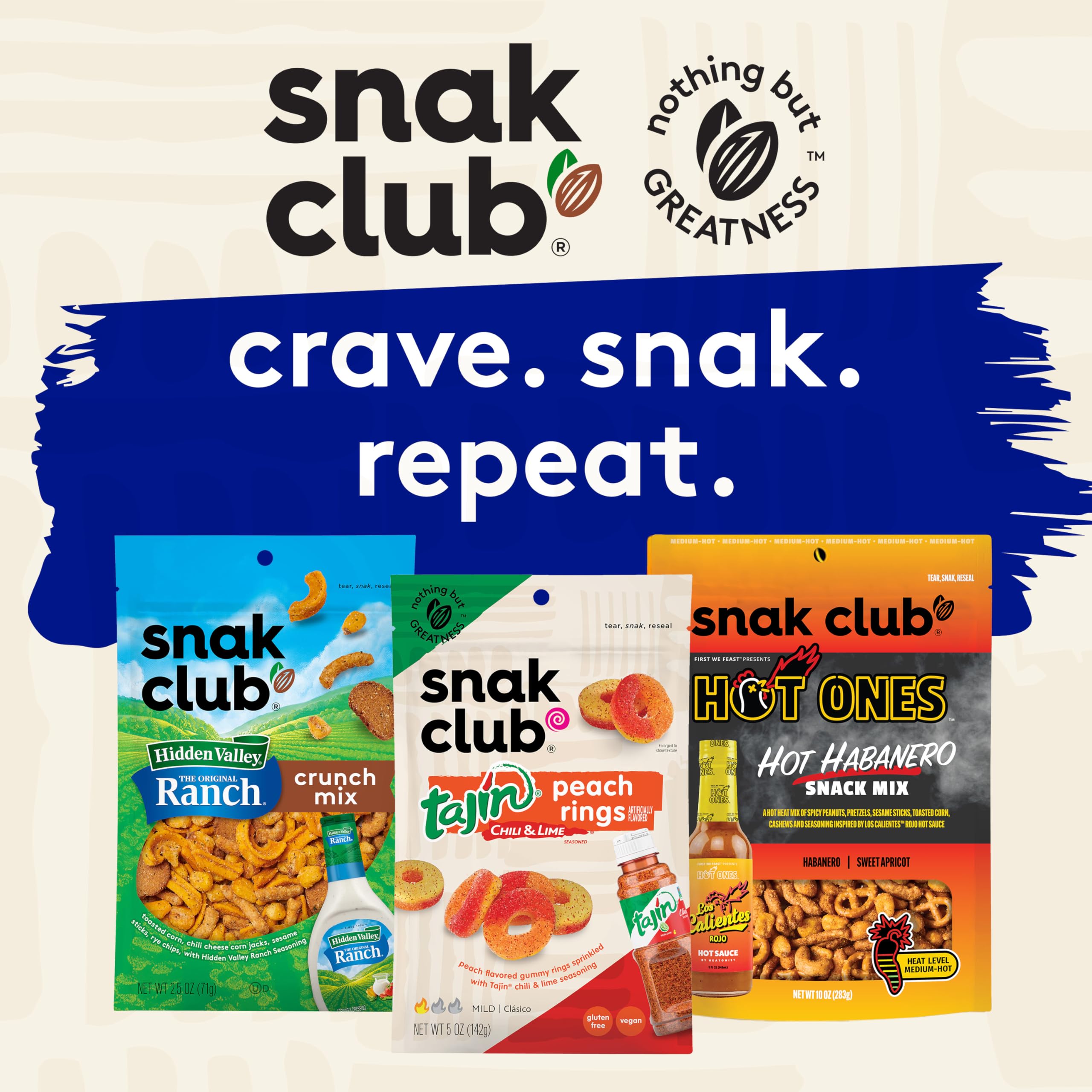 Snak Club Yogurt Trail Mix label highlights gluten-free and kosher credentials