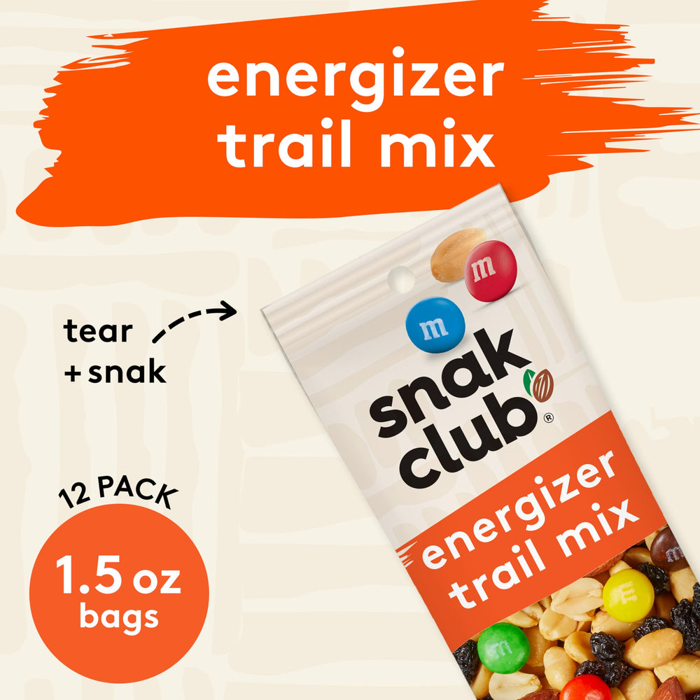 Close-up of ingredients in Snak Club Energizer Trail Mix