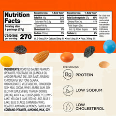 Snak Club Energizer Trail Mix on shelf in a store display