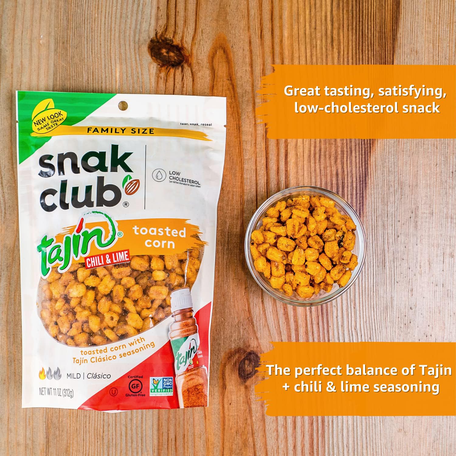 Snak Club Tajin Chili Lime on the go snacks provide bold flavor during trips.