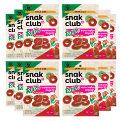 Snak Club Tajín Watermelon Rings pack for sharing and on-the-go snacking.