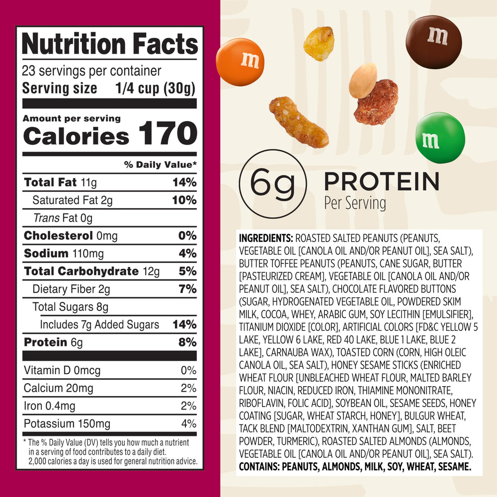 Snak Club toffee peanuts add sweetness and crunch for a flavorful bite.
