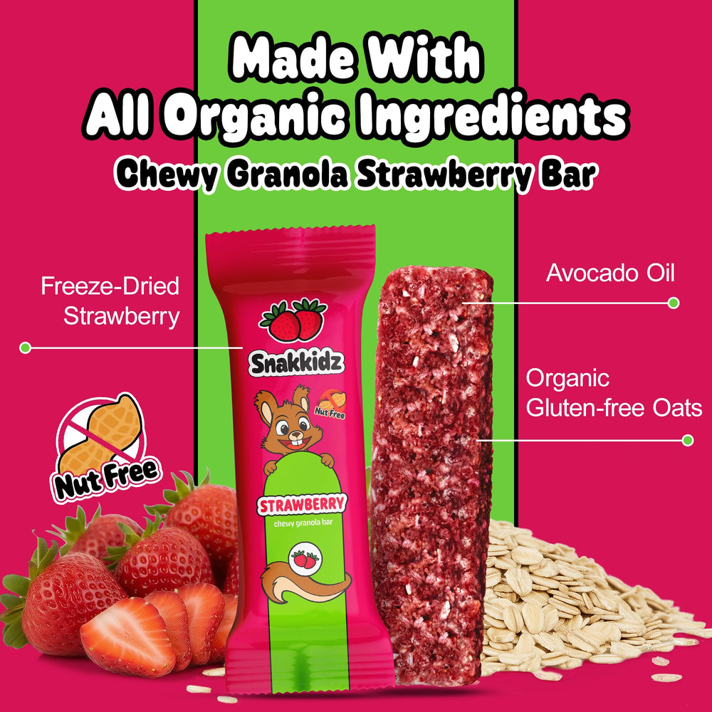 Snakkidz gluten-free dairy-free label highlighting dietary compatibility.