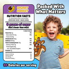 Snakkidz individually wrapped bars packed for lunchboxes and on-the-go.