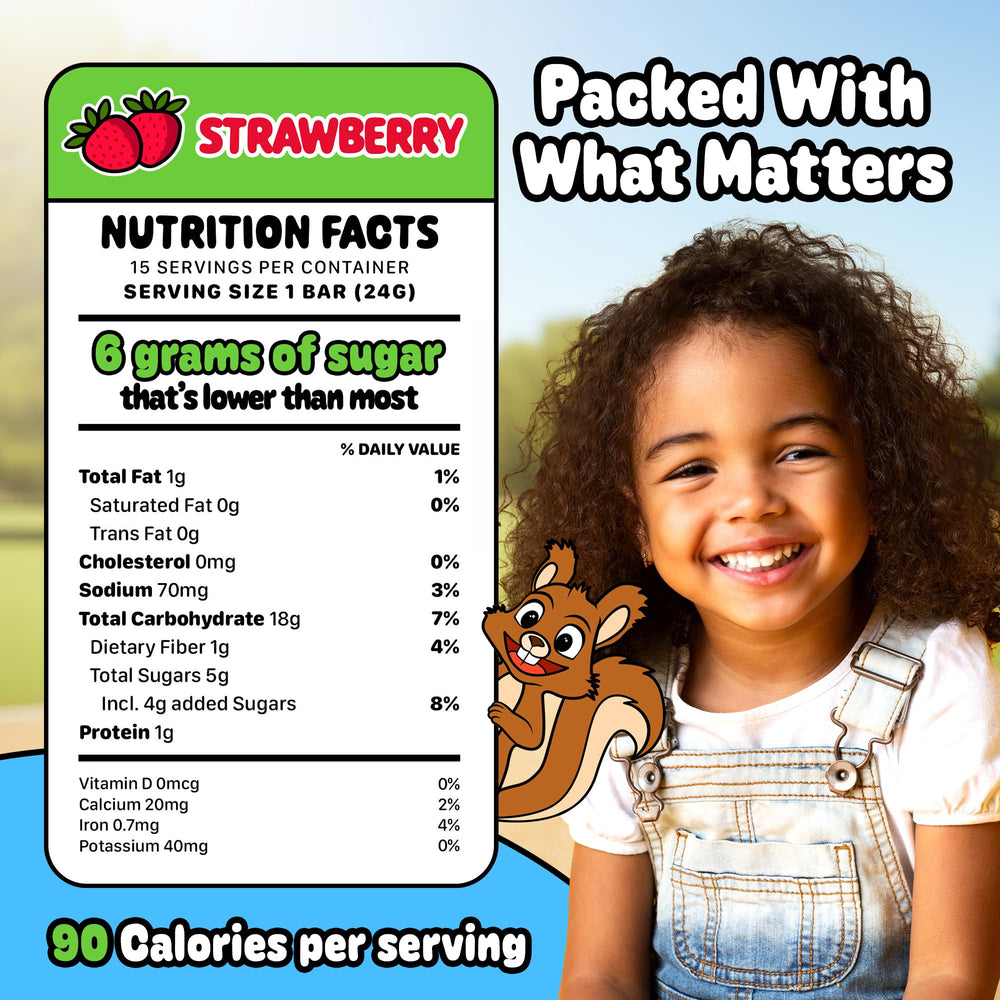 Snakkidz nut-free gluten-free ingredient label indicating allergen safety.