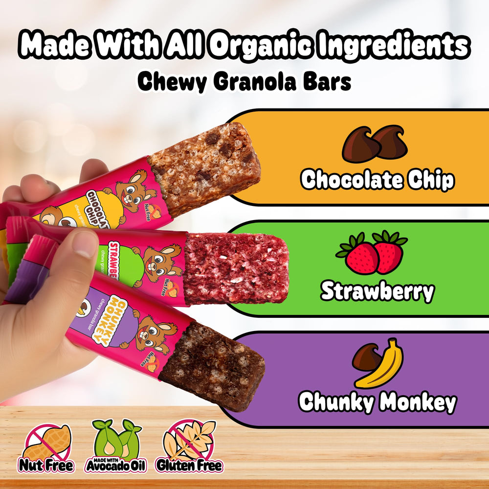 Snakkidz school lunch snack packaging, a wholesome option for busy days.