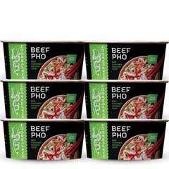 Snapdragon Pho Soup Bowl six-pack front view for easy pantry meals