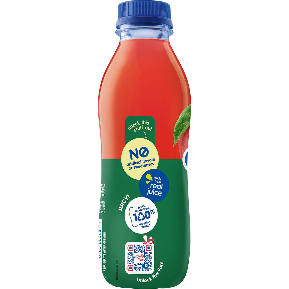 Snapple Apple 16oz bottle pack ready for on-the-go.
