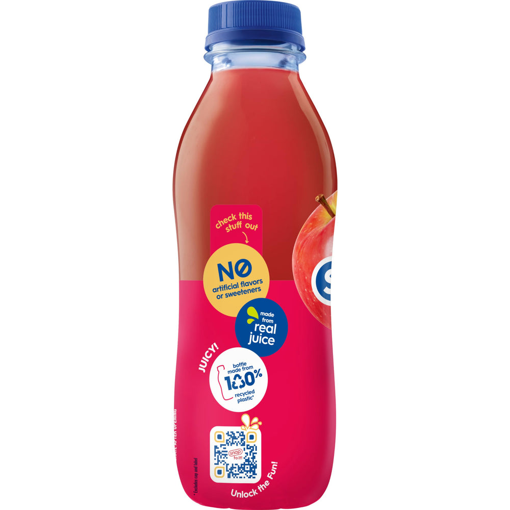Snapple Fruit Punch label highlighting 10% real juice.