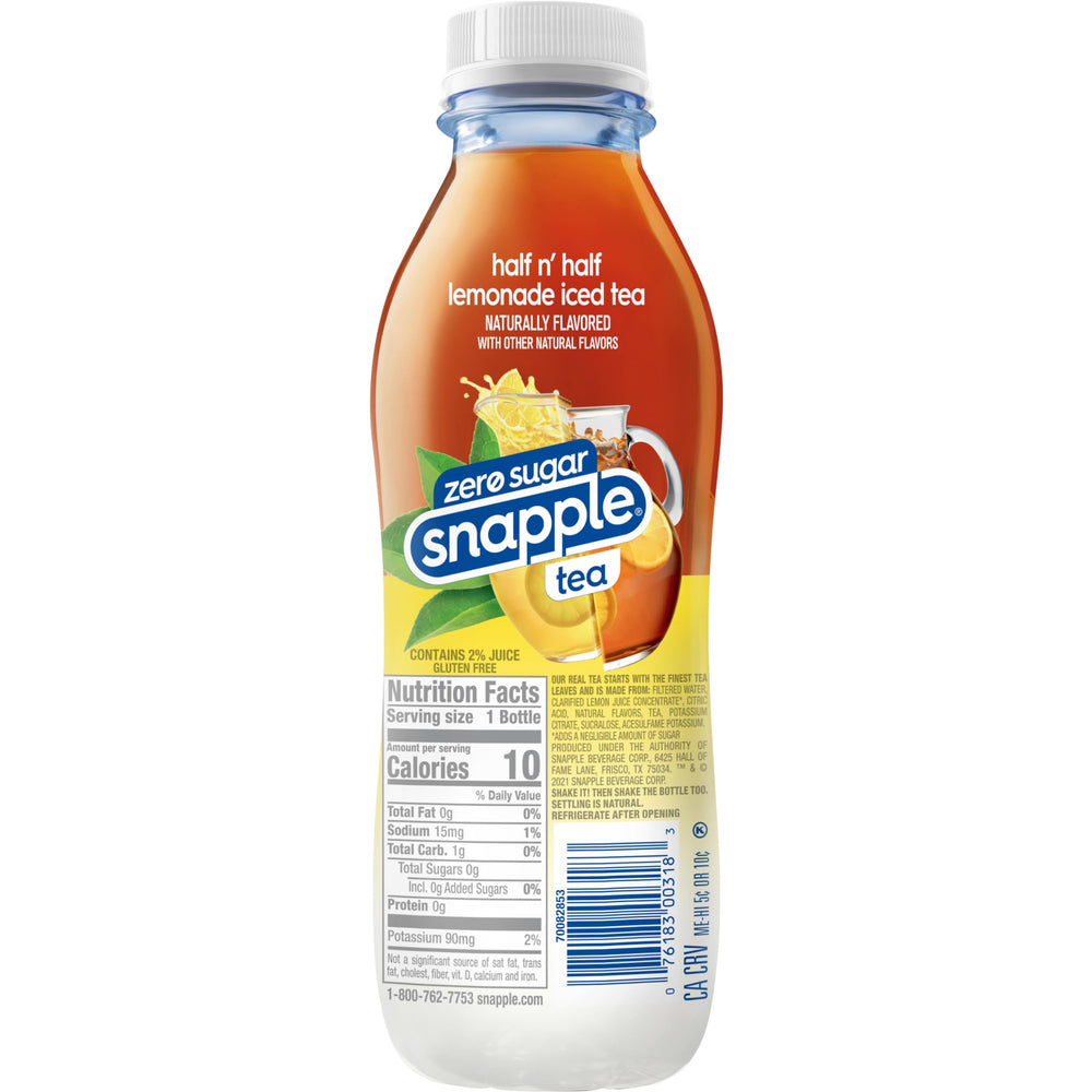 Snapple Real Facts cap inviting a small, fun fact with every drink.