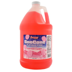 SNAPPY Cotton Candy Sno Cone Syrup pour, ready-to-use for snow cones