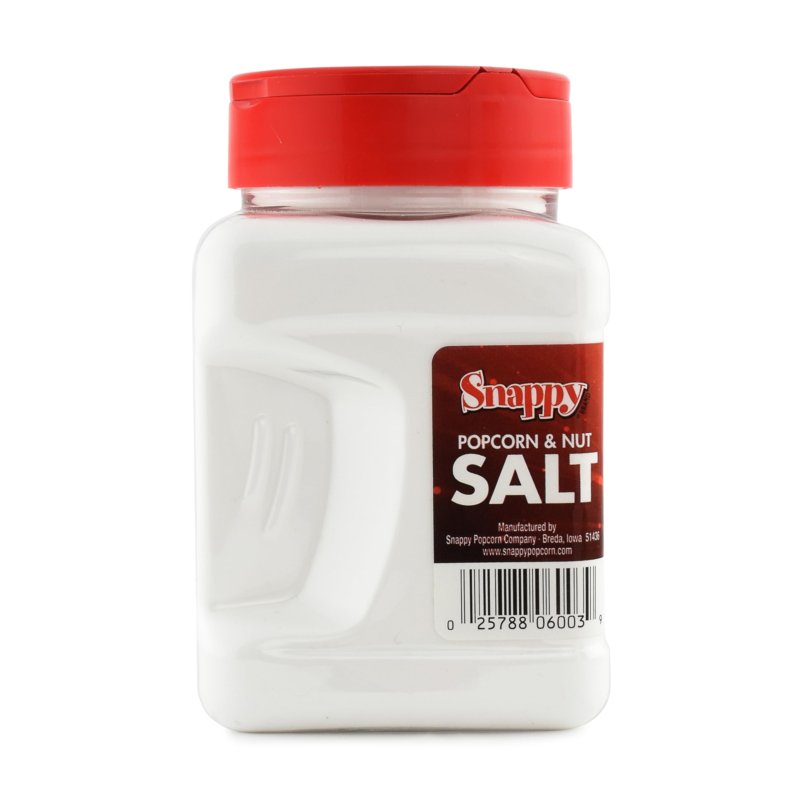 Snappy White Popcorn Salt on popcorn kernels for even flavor