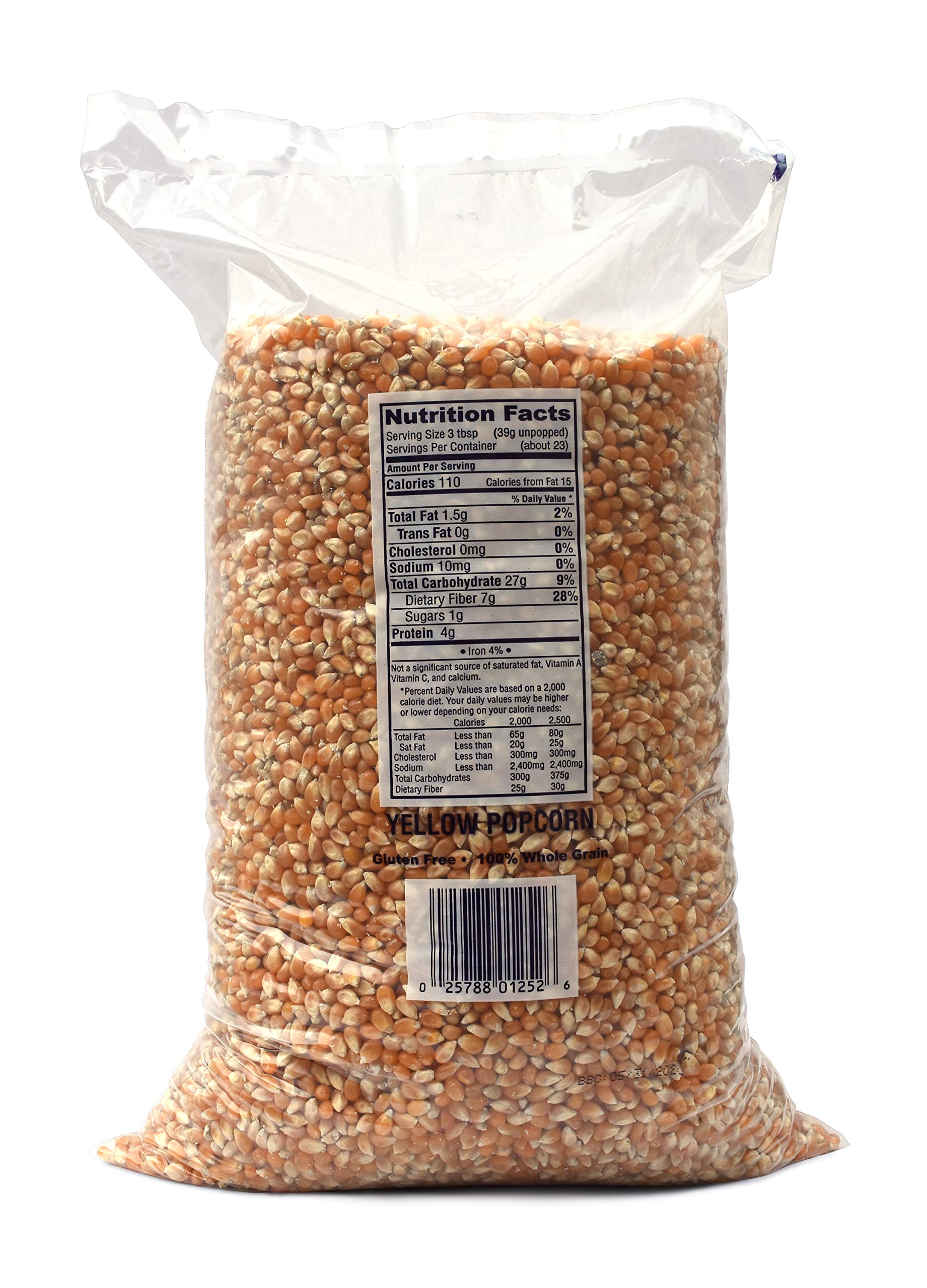 SNAPPY yellow kernels in a popcorn machine yielding fluffy, crunchy popcorn