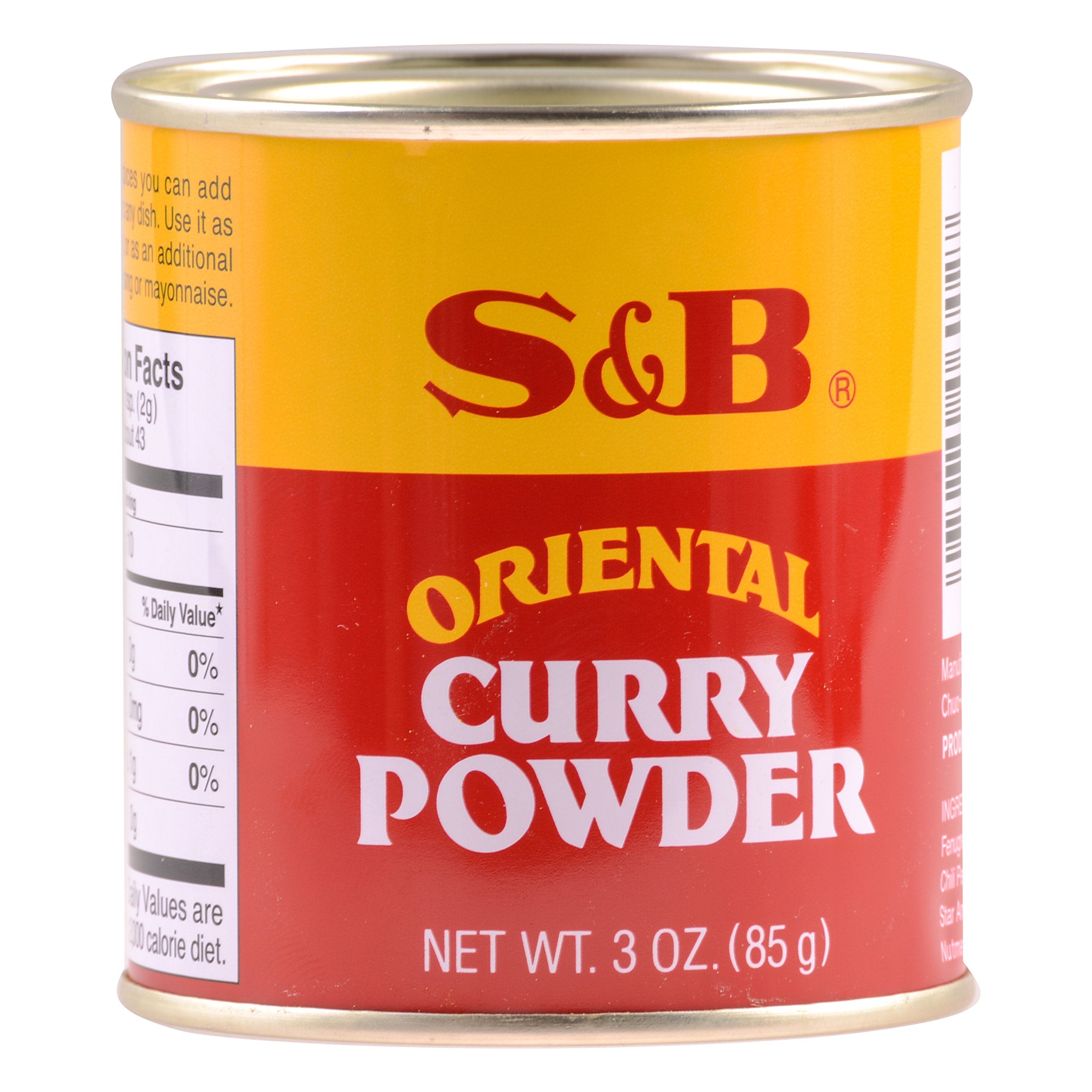 S&B Oriental Curry Powder spice blend ready to elevate stews and curries.