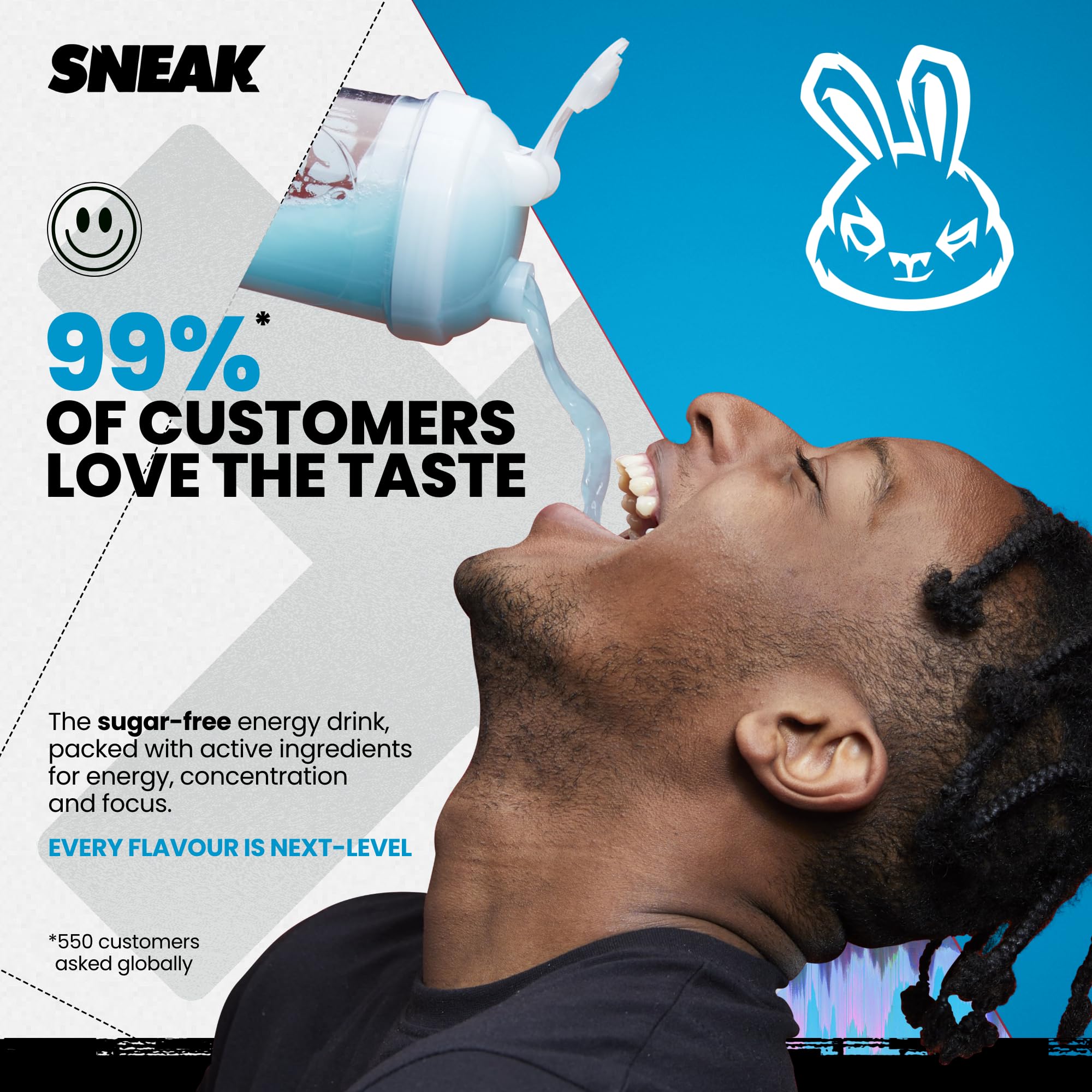 SNEAK flavor lineup highlights natural flavors and no artificial colorings.