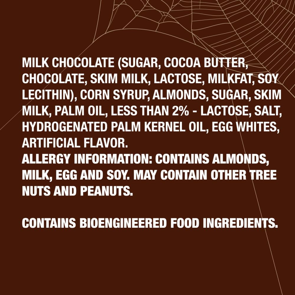 SNICKERS Almonds caramel view highlighting nutty crunch