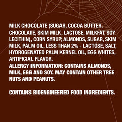 SNICKERS Almonds caramel view highlighting nutty crunch