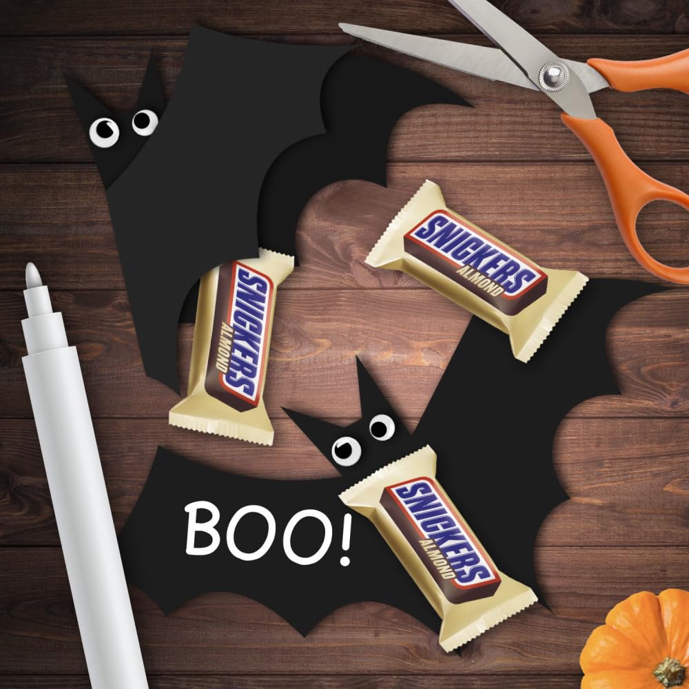 SNICKERS Almond Fun Size gift basket idea with familiar favorites