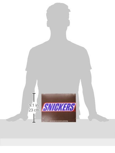 Snickers bar for restaurant shelves; easy bulk serving option.