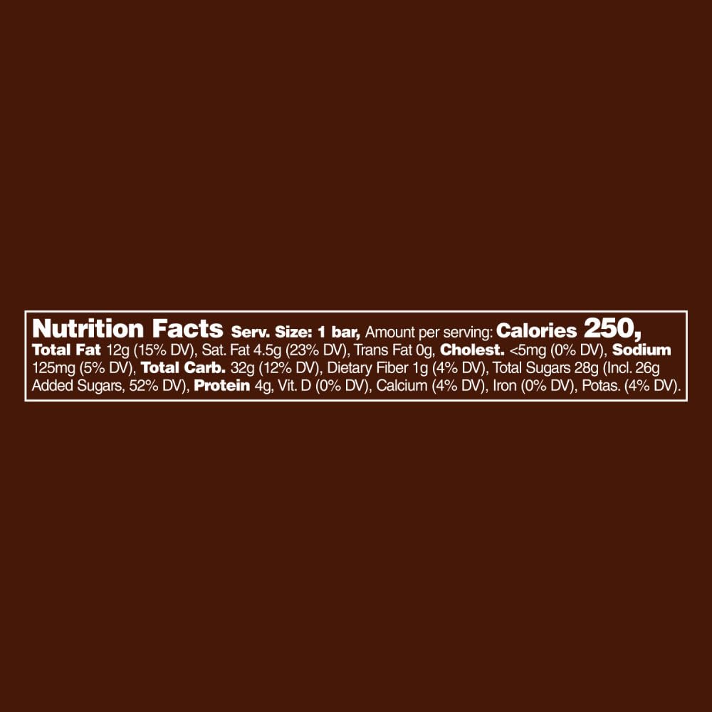 Snickers full-size bar closeup shows caramel, nougat and peanuts for craving satisfaction.