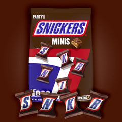 SNICKERS Minis are ideal for pinatas and party buffets.