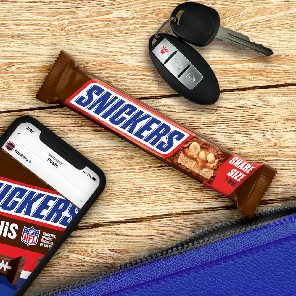 Movie night with Snickers bars and friends.