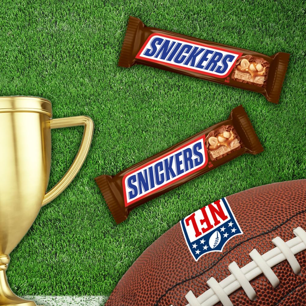 NFL branding on SNICKERS display boosts fan-friendly fun